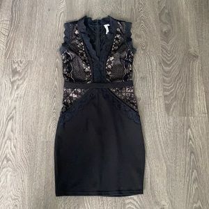 Room Service lace mini dress